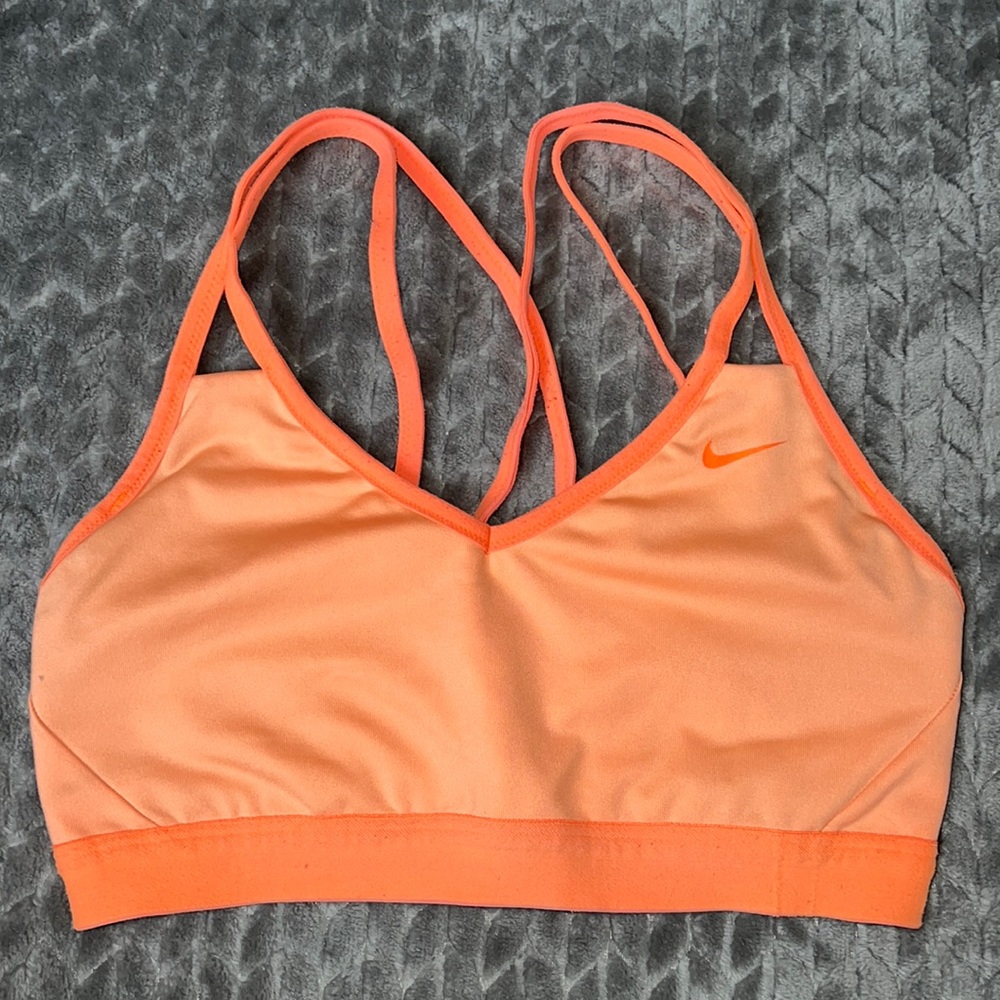 Nike Sports Bra Orange size M